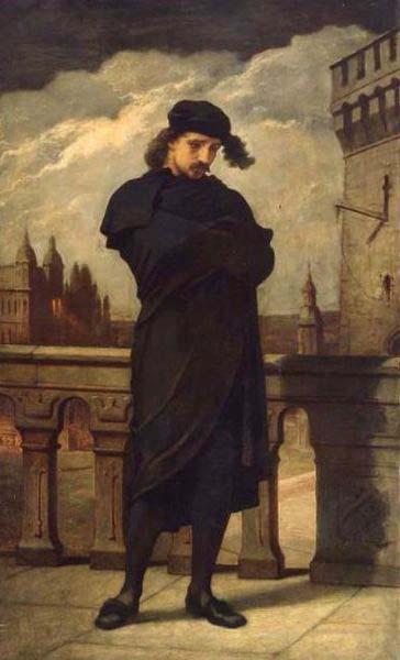 William Morris Hunt Portrait of Hamlet,